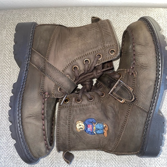 Ralph Lauren polo boys boots size 13 - Picture 1 of 6